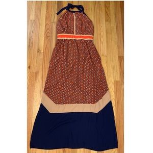 Adorable halter maxi dress!
